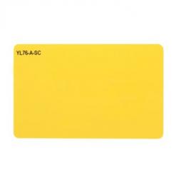 Karty plastikowe PVC żółte