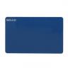 Karty plastikowe PVC niebieskie